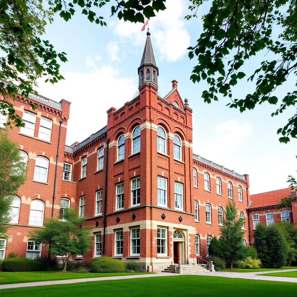 University of Manchester red brick building