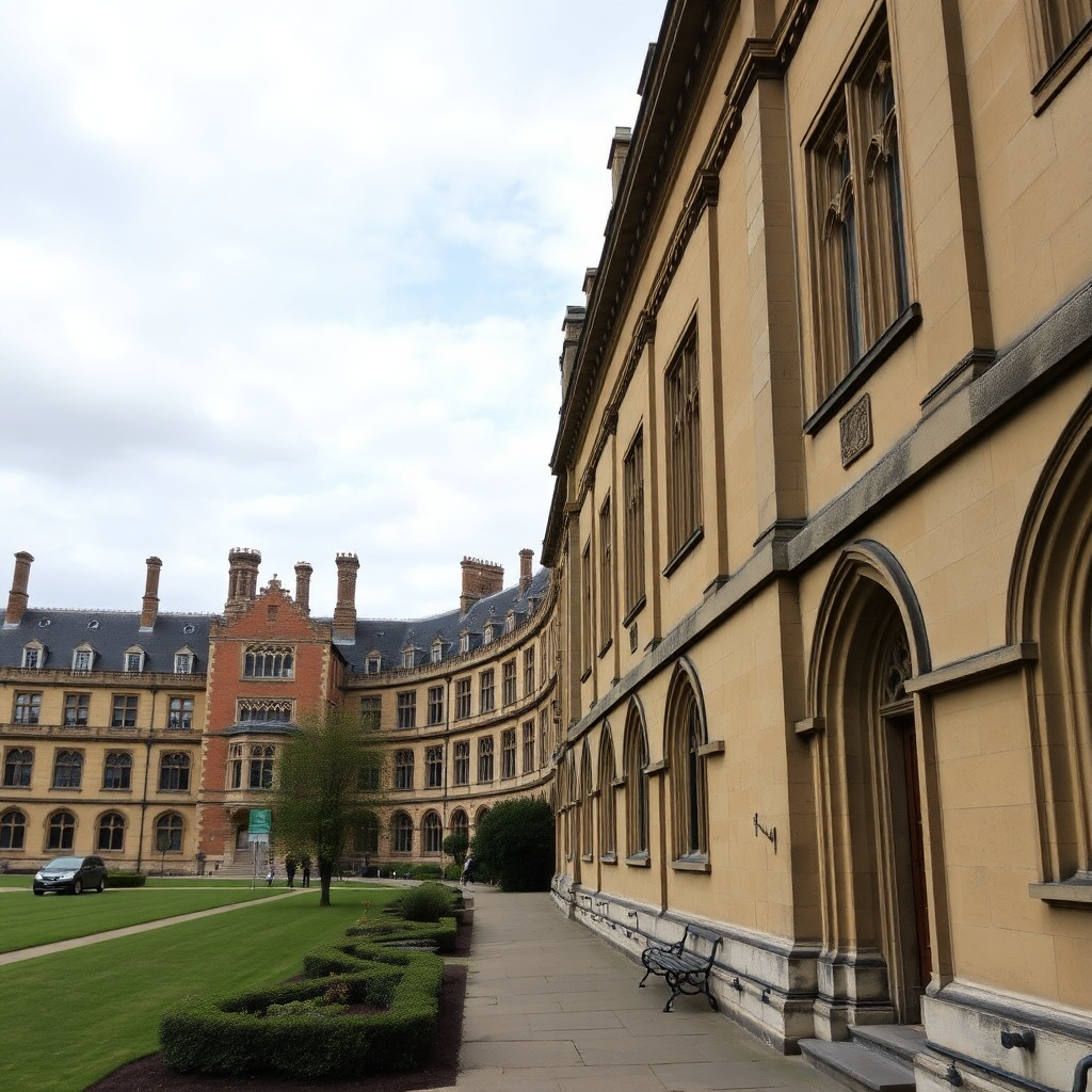 Cambridge University historic college buildings